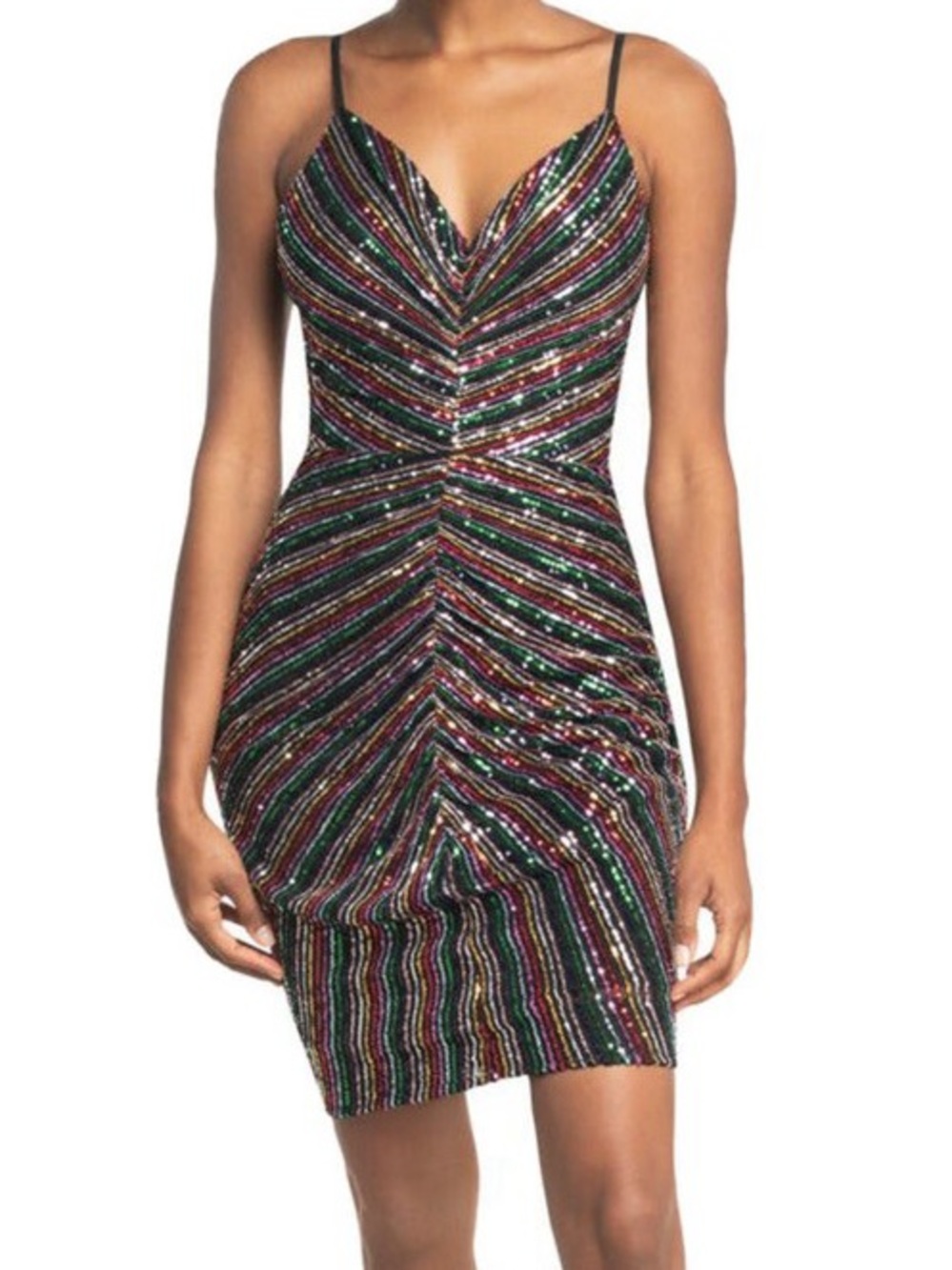 Dress The Population Gorgeous Sequin Mini Dress